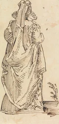 Study of a Woman, Rear View