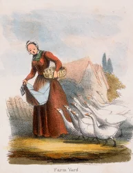 Farm Yard, c1845