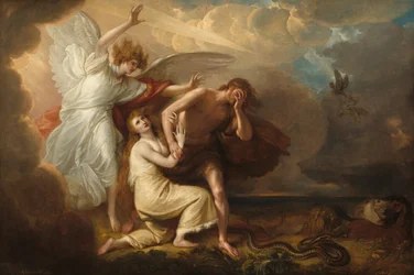 The Expulsion of Adam and Eve from Paradise, 1791