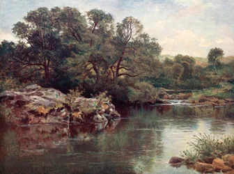 On the River Llugwy, Below Capel Curig