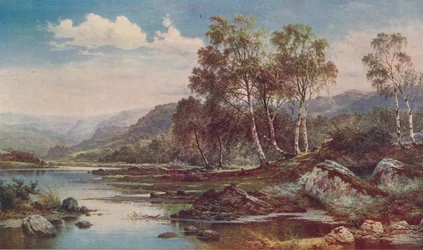 The Valley of the Llugwy, 1883, c1900