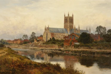 Worcester Cathedral, 1897