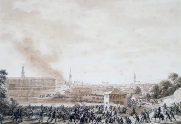 French attack on city of Weimar, October 14