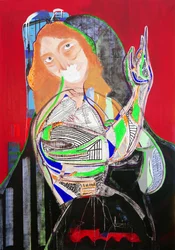 Overpainting: Saint John the Baptist, 2020