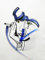Surportrait: Françoise Sagan 1, 2019