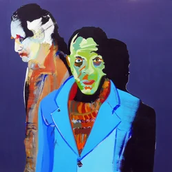 Surportrait: Three Migrants & Sébastien, 2020
