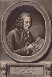 Voltaire, French writer and philosopher