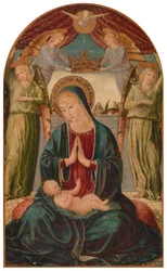 Madonna and Child with Angels