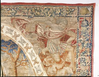 Brussels Allegorical Tapestry Depicting the Month of December from 