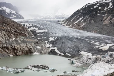 Rhone Glacier, Switzerland