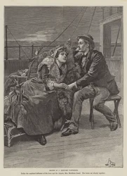 The Crusade of the Excelsior, by Bret Harte (engraving)