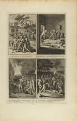 Funeral Procession of the Mexicans/Presence that the Mexicans...the Inhabitants of Venezuela...