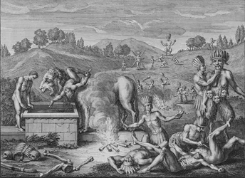 Idols of Tabasco, 1723