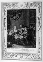 Leucothoe Seduced by Apollo in the Shape of Eurynome, 1733