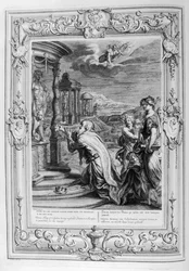 Oenus King of Calydon Makes a Sacrifice to the Gods