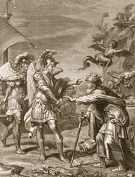 Phineus is Delivered from the Harpies by Calais and Zethes