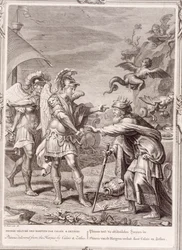Phineus is Delivered from the Harpies by Calais and Zethes, 1731