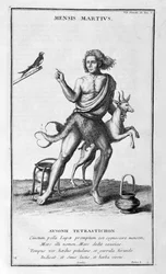 A Representation of March, 1757