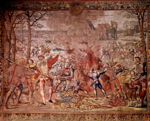 The Hunts of Maximilien: The Month of January, Aquarius, Wild Boar Hunting, Flambee, Curee