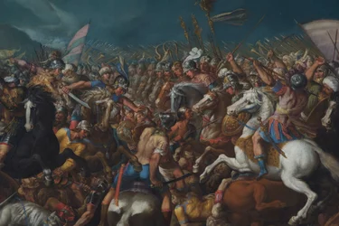 The Fight between Scipio Africanus and Hannibal, c. 1616-1618