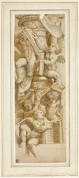 Five Putti with Books