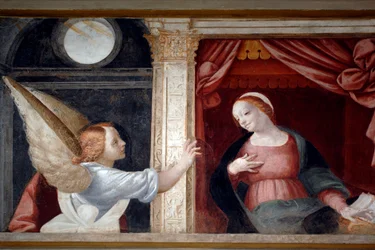 Annunciation (detail)