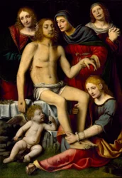 Lamentation over the Dead Christ