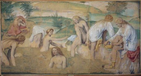 Nymphs at the Bath
