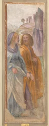 Saint Joseph and the Virgin Mary after the wedding