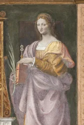 Saint Lucy, c.1522-25 (detail)