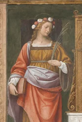Saint Rose (detail)