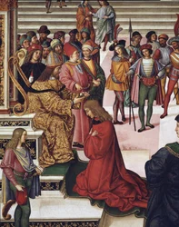 Enea Silvio Piccolomini (Pius II) Crowned Poet by Emperor Frederick III (Detail)