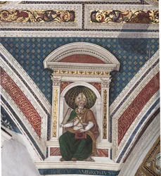 St Ambrose (detail)