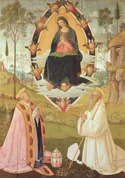 Virgin in Glory with St. Gregory and St. Benedict