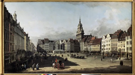 The Old Market Place in Dresden (1750-1752)