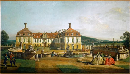 Schlosshof Castle, Austria, Seen from the Gardens