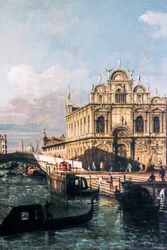 The Rio dei Mendicanti and the Scuola di San Marco