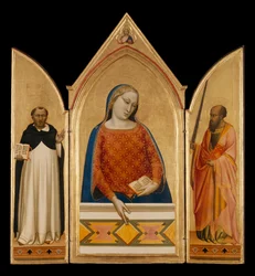 The Virgin Mary with Saints Thomas Aquinas and Paul