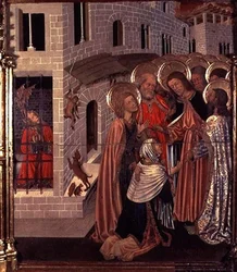 The Healing of the Possessed, predella panel from the Altarpiece of the Transfiguration