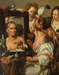 Allegory of Impermanence (Old Coquette)