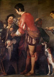 The Meal at the House of Simon the Pharisee (detail)