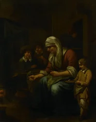 Woman Making Pancakes