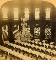 Dining Saloon, Grand Hotel, Paris, France