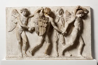 The Seasons. Symbolized by Four Human Figures