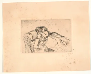 Woman Lying on a Sofa (Jeanne-Marie)