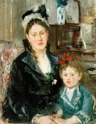 Mme. Boursier and Her Daughter