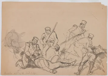 Gurkhas Rifling the Dead Sikhs