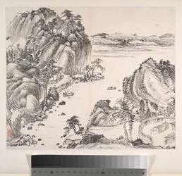 Landscapes, dated 1814