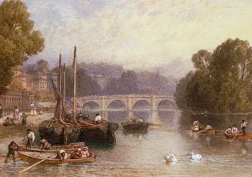 Richmond Bridge, 19th century
