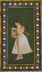 Nur Jahan, Holding a Portrait of Emperor Jahangir